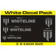 Whiteline Sticker Silver Decals & Stickers