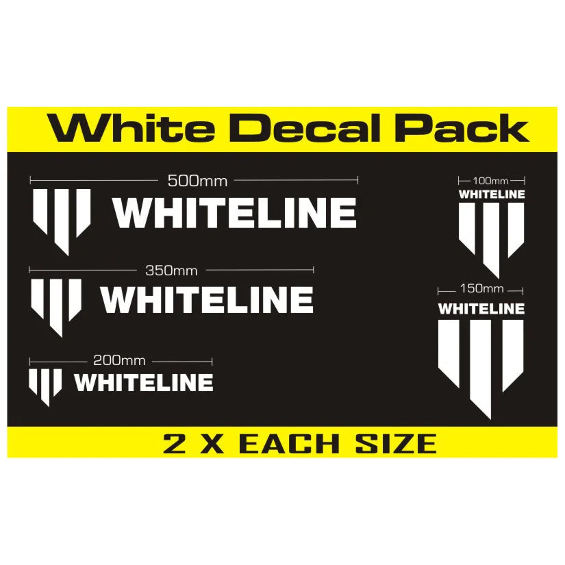 Whiteline Sticker White Decals & Stickers