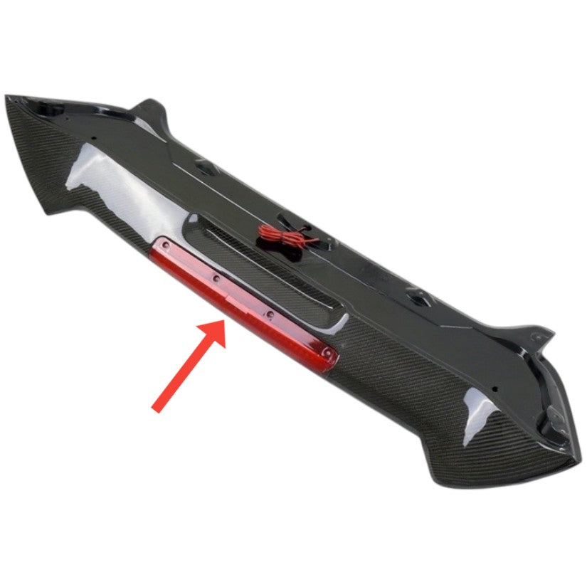 Tegiwa Replacement Rear Light For OEM Style Carbon Rear Wing Spoiler Honda Civic Type R EP3 01-05