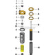 Yellow Speed Racing Double A-Arm Strut Replacement Parts Coilovers