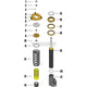 Yellow Speed Racing Macpherson Strut Replacement Parts Coilovers